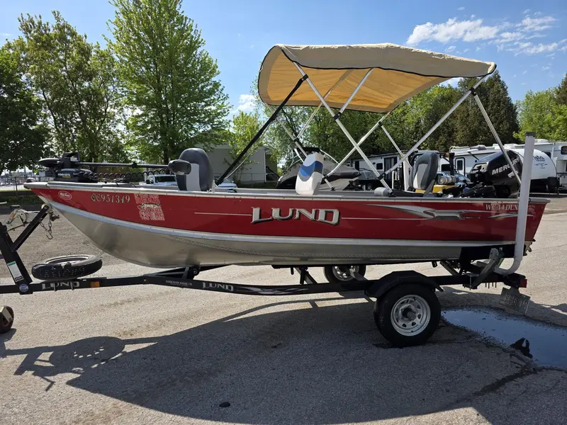 2007 Lund Boat Co WC 14 DLX ! MERCURY 15 HP ! thumbnail 4