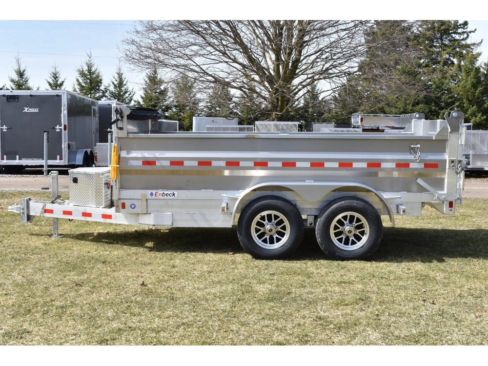 2026 Enbeck Aluminum Dump 6' X 12' Tandem Axle 5t alt