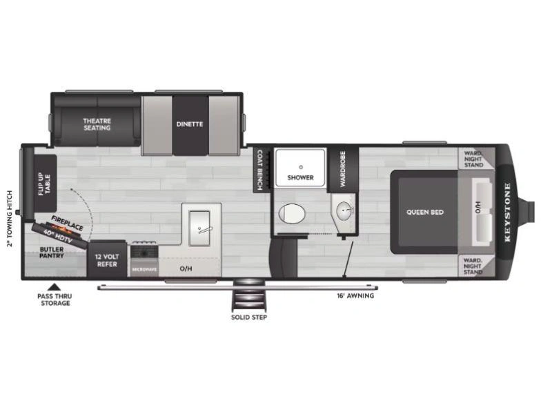 Keystone Rv Cougar 2400re 2026 alt