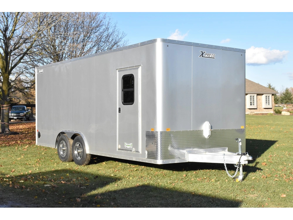 2024 Alcom Aluminum Enclosed 8.5' X 20' Tandem Axle alt