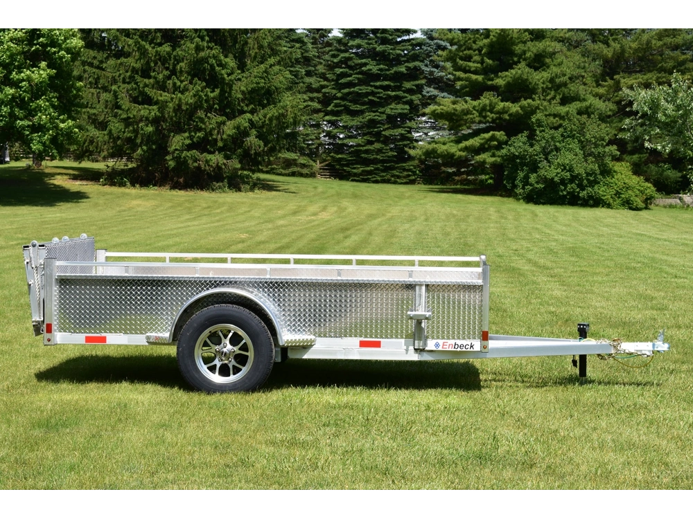 2026 Enbeck Aluminum Utility 5' X 10' Single Axle alt
