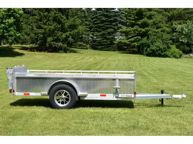 2026 Enbeck Aluminum Utility 5' x 10' Single Axle