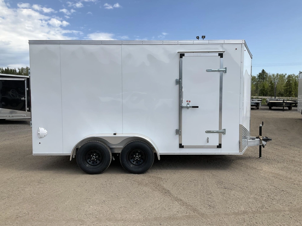 2025 Xcel Trailers 7x14 Plus V-nose Hd All Aluminum Cargo Trailer alt