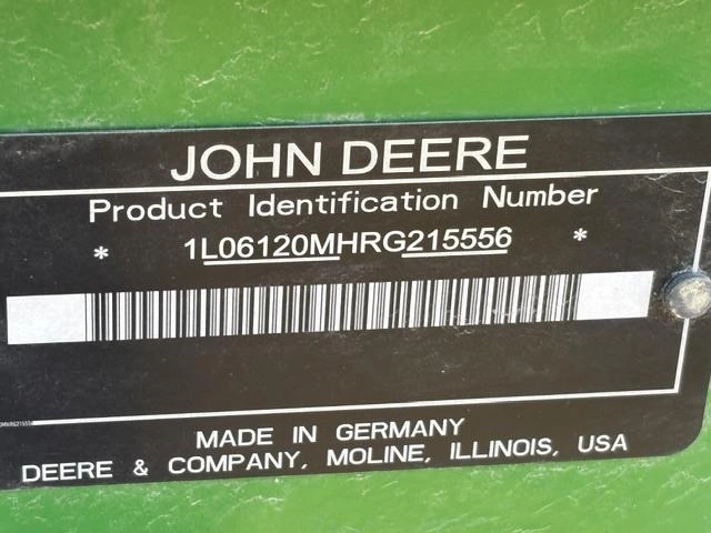 2024 John Deere 6120m alt
