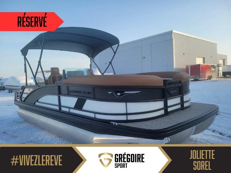 2026 Bennington Marine 22 M Swingback 3t Blanc alt