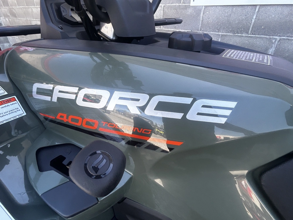 2026 Cfmoto Cforce 400 Touring Green alt