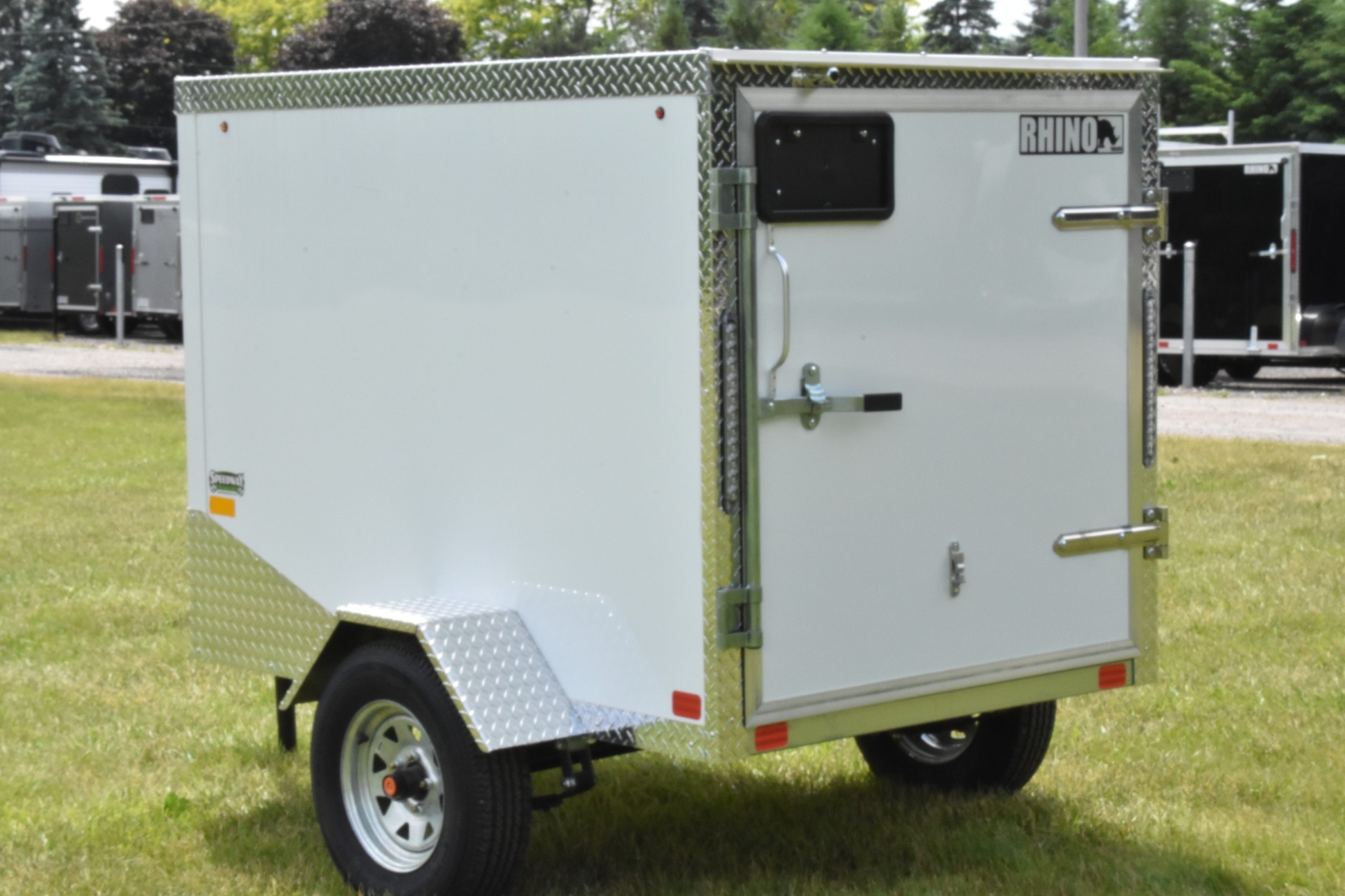 2026 Other Galvanized Enclosed 4' x 6' Single Axle thumbnail 3