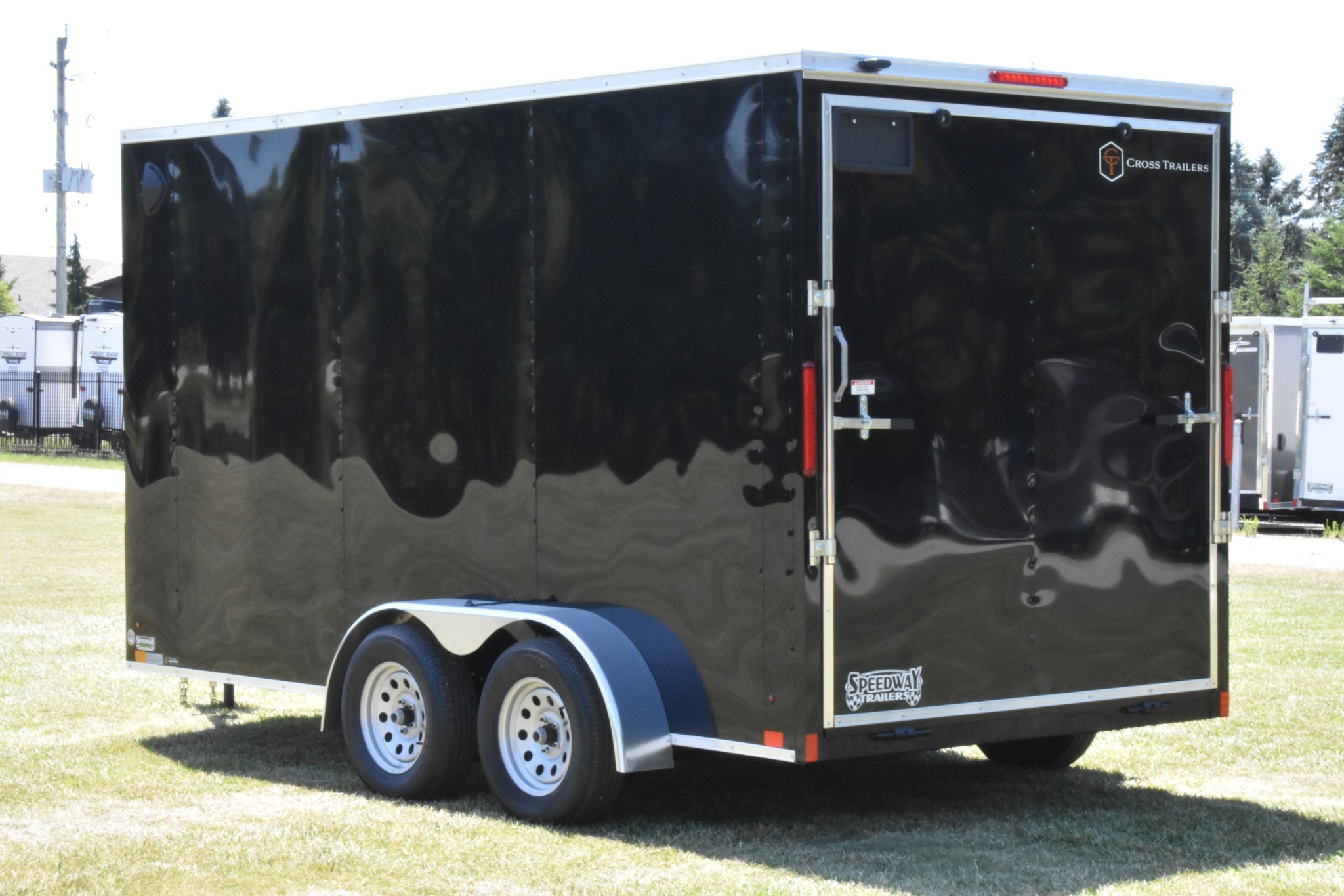 2025 Other Painted Steel Enclosed (Beta) 7' x 14' Tandem Axle w/ Ramp thumbnail 3