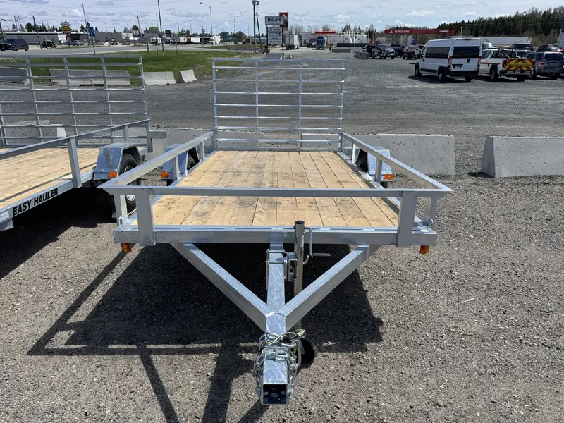 2026 Easy Hauler TRAILER,UTILITY,6X12,SINGLE AXLE,GALV,REAR RAMP thumbnail 2