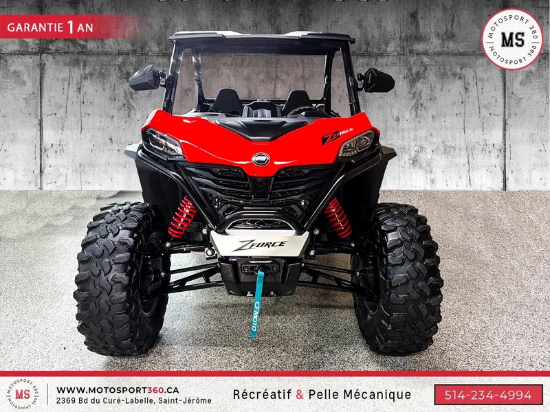 2025 CFMOTO ZFORCE 950 SPORT TRÈS ÉQUIPÉ ! SHOWROOM ! thumbnail 9