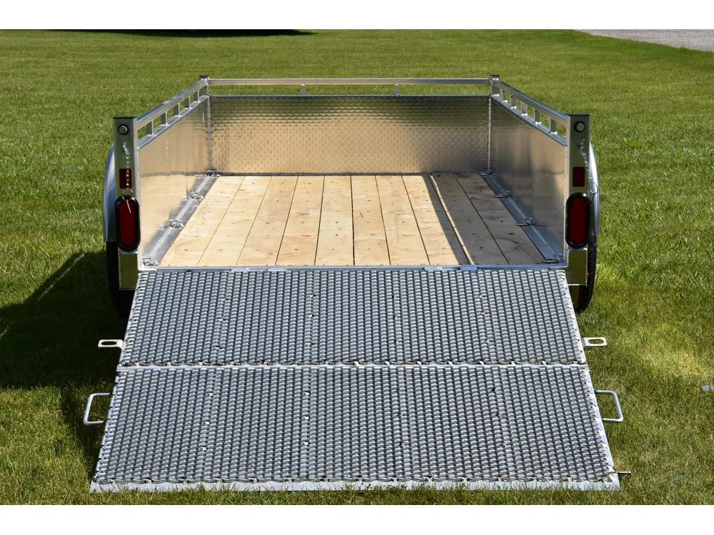 2026 Enbeck Aluminum Utility 5' X 10' Single Axle alt