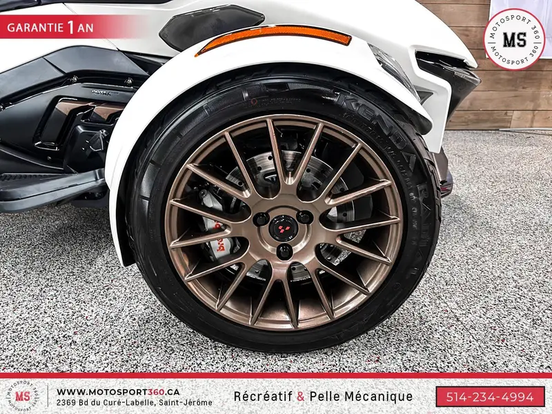 2024 Can-Am SPYDER RT LIMITED SEA TO SKY BLANC MAT ! thumbnail 5