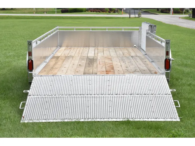 2026 Enbeck Side Loader Aluminum Utility 7' x 14' TA
