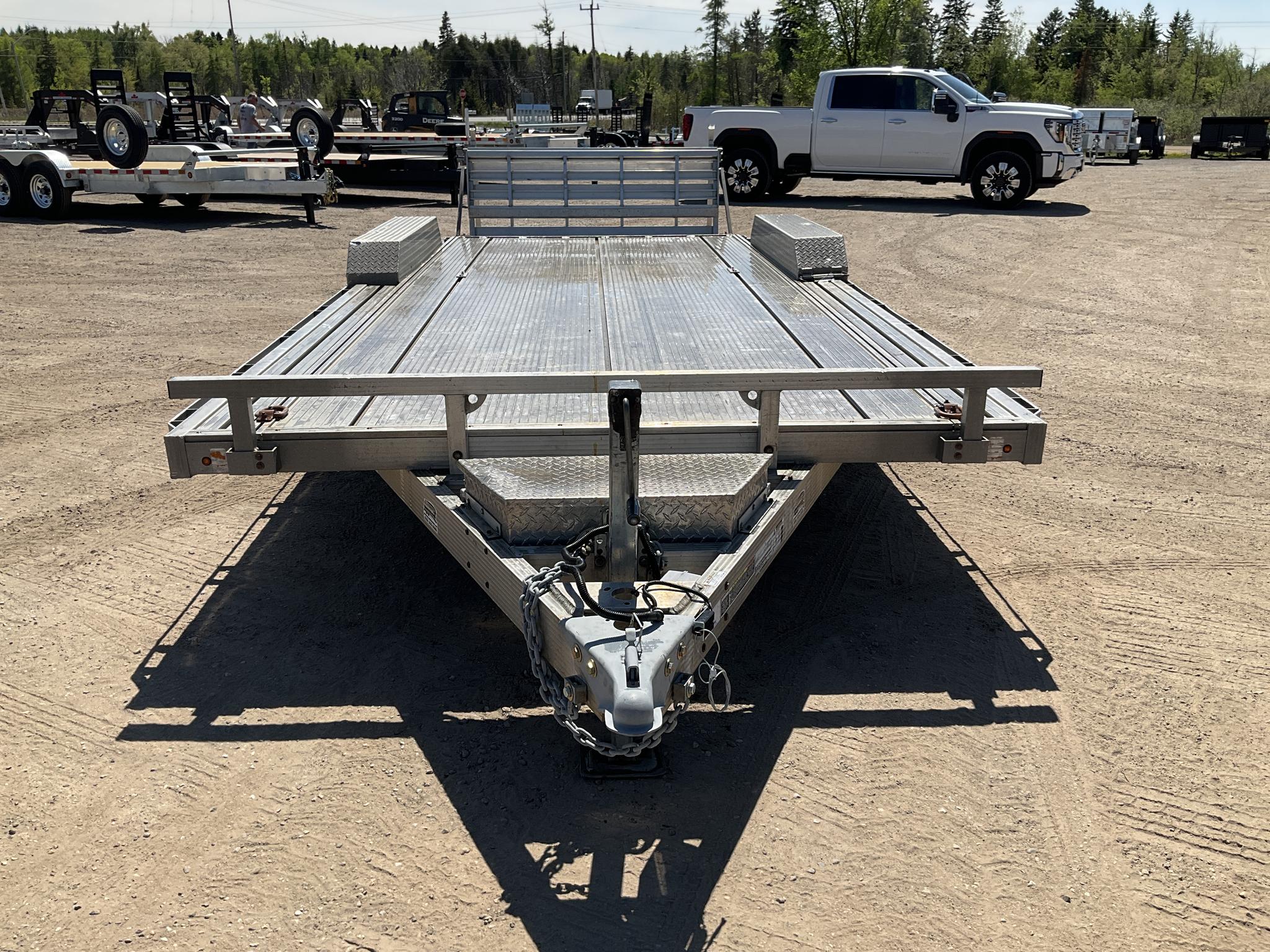 2014 Triton 81x20 All Aluminum 5 Ton Car/Equipment Trailer thumbnail 3