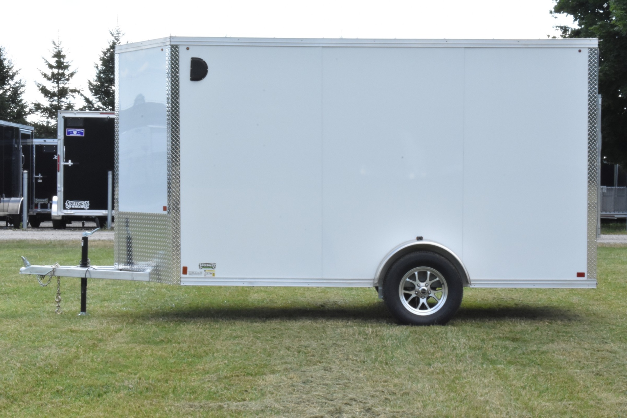 2026 Other Aluminum Enclosed 6' x 12' Single Axle w/ Ramp thumbnail 2