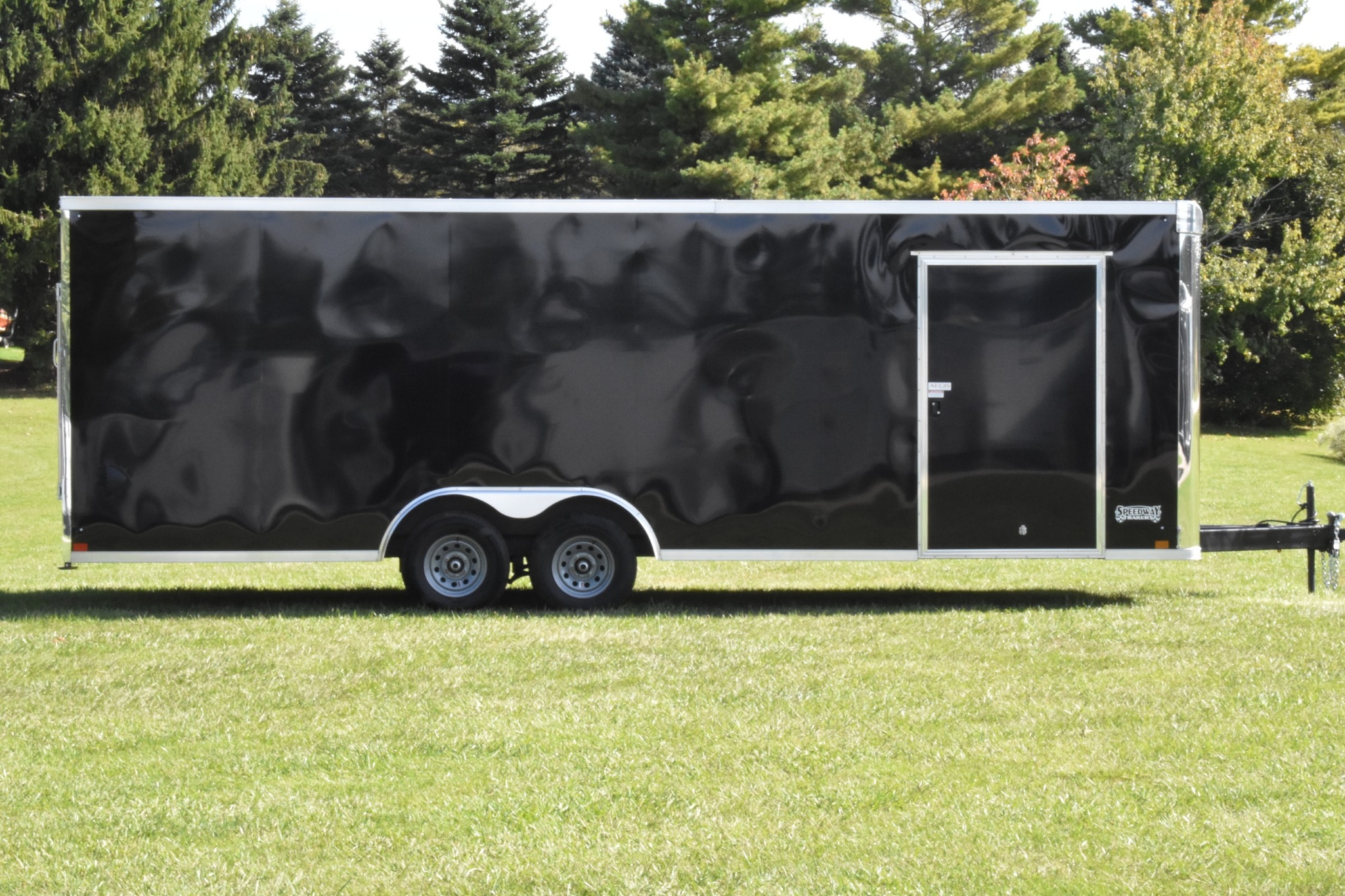 2026 Other Painted Steel Enclosed (Alpha) 8.5' x 24' Tandem Axle Car Hauler thumbnail 8