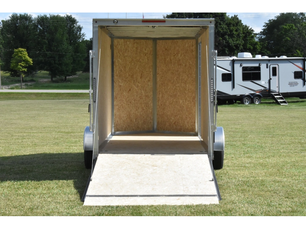 2026 Enbeck Aluminum Enclosed 6' X 12' Single Axle W/ Ramp alt