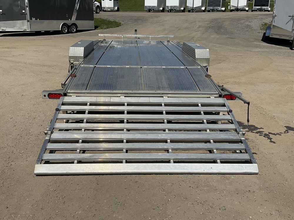 2014 Triton 81x20 All Aluminum 5 Ton Car/equipment Trailer alt