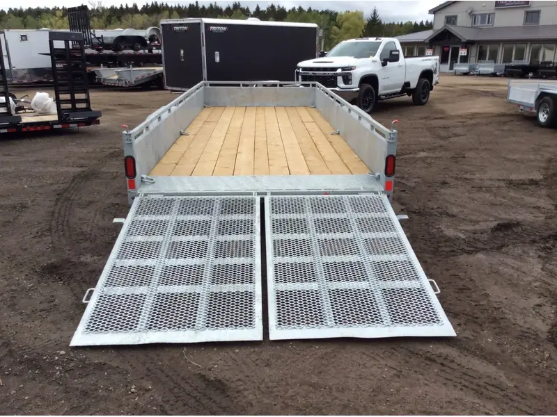 2026 Canada Trailers 82x18 5 Ton Galvanized Landscape Trailer thumbnail 7