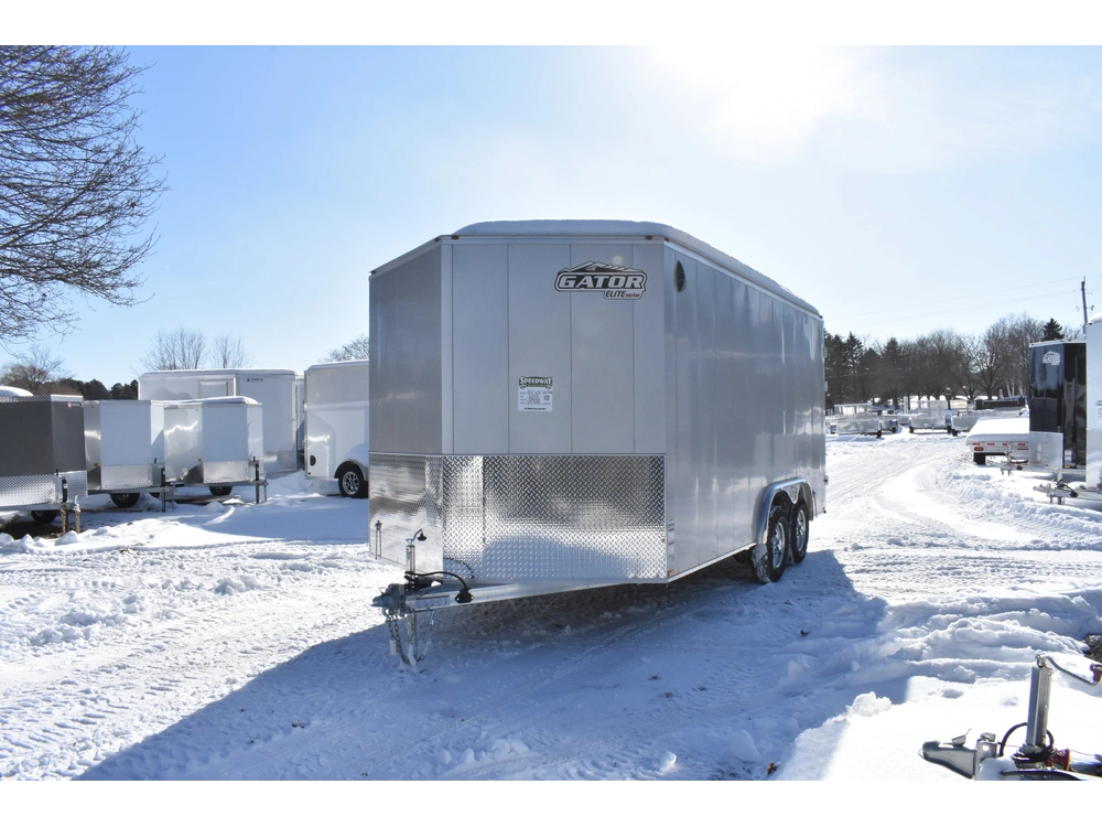 2025 Gator Galvanized Enclosed 8.5' X 16' Ta alt