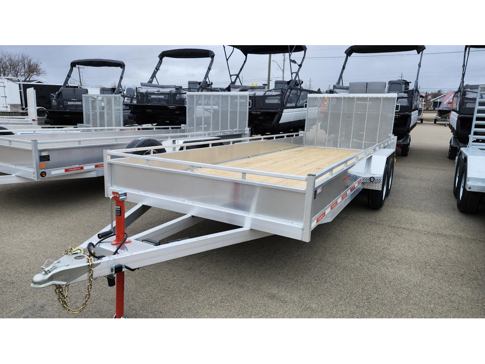 2026 Trailer-shop Au10 - Aluminum Utility - Ta80x20-35 - Incl Spare Tire alt