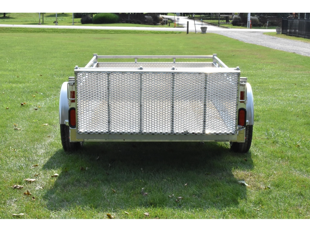 2026 Enbeck Aluminum Utility 5' X 8' Single Axle alt