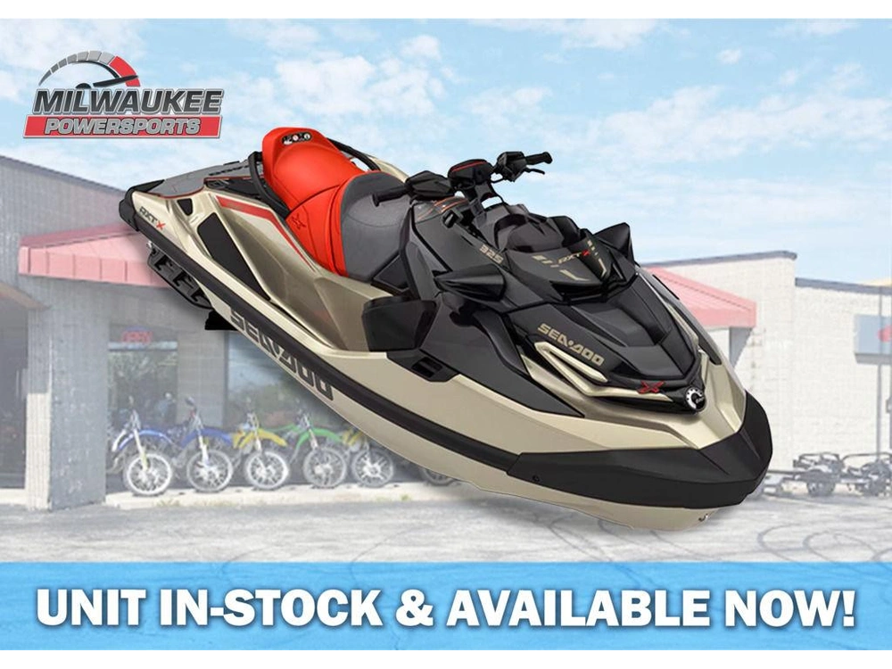 2025 Sea-doo Rxt-x™ 325 Metallic Tan / Lava Red Premium alt