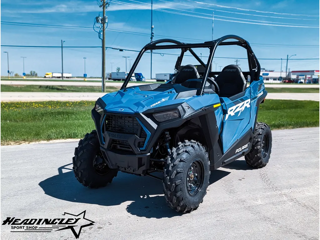 2026 Polaris RZR Trail Sport // Zenith Blue 