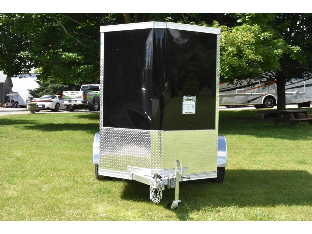 2025 Alcom Aluminum Enclosed 5' X 10' Sa alt