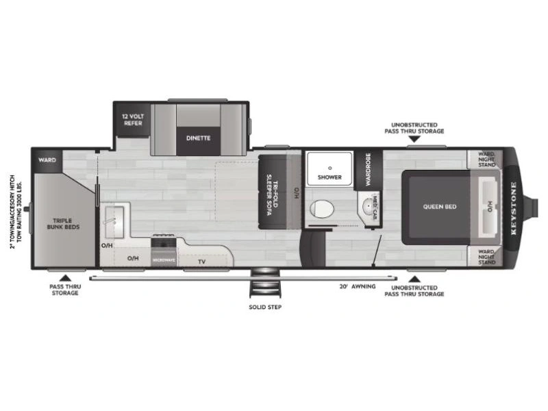 Keystone Rv Cougar 2700bh 2026 alt