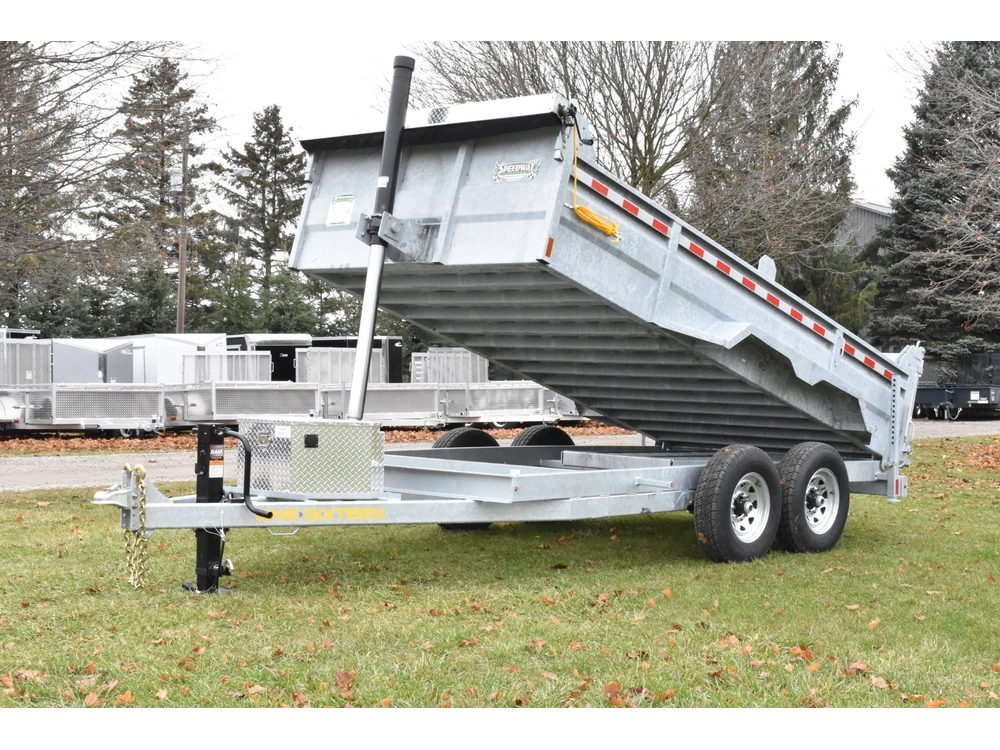2026 One Sixteen Galvanized Dump 7' X 14' 7t alt