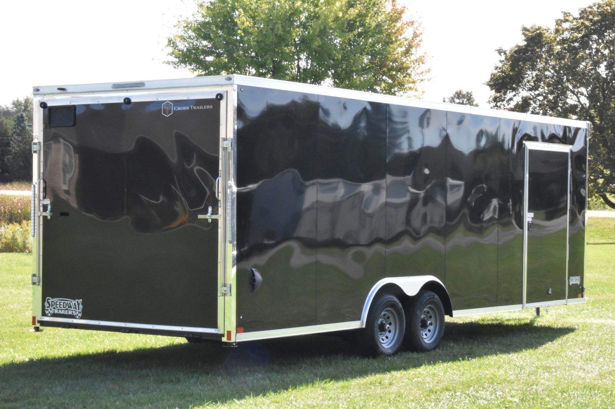 2026 Other Painted Steel Enclosed (Alpha) 8.5' x 24' Tandem Axle Car Hauler thumbnail 7
