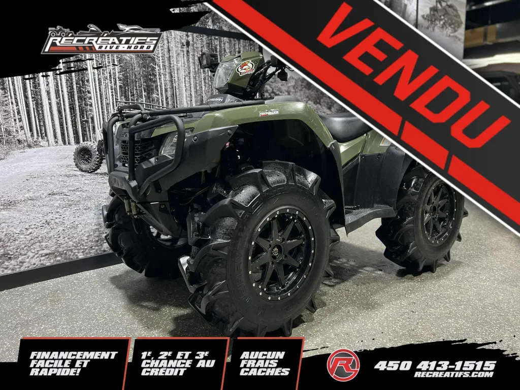 2021 Honda FOREMAN 520 **PNEUS 31"MOTOHAVOK!!**