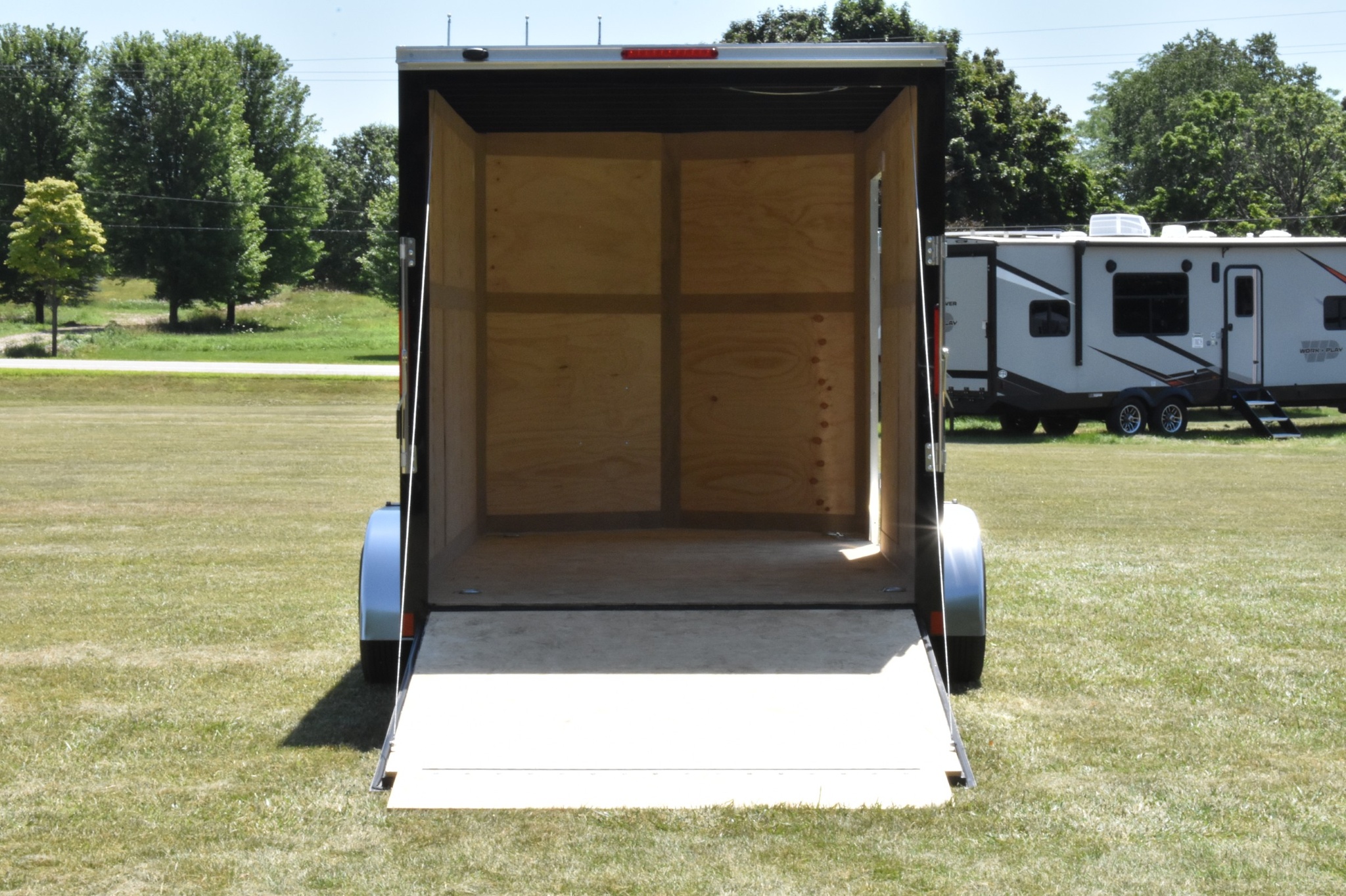 2025 Other Painted Steel Enclosed (Beta) 7' x 14' Tandem Axle w/ Ramp thumbnail 5