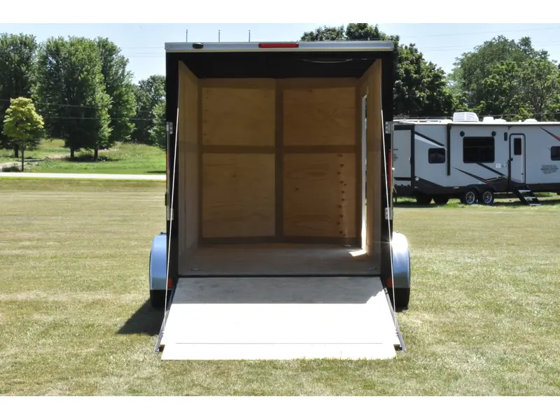 2025 Cross Painted Steel Enclosed (Beta) 7' x 14' Tandem Axle w/ Ramp