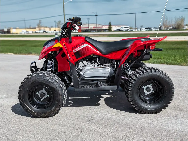 2026 Polaris Outlaw 110 // Indy Red thumbnail 15
