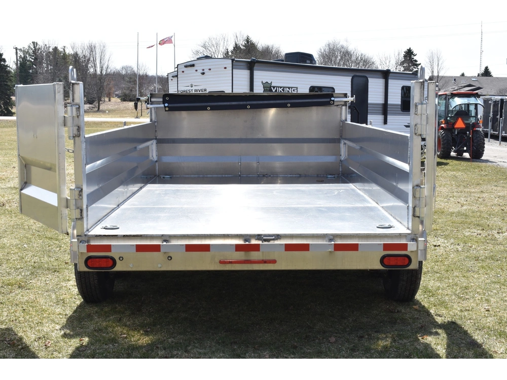 2026 Enbeck Aluminum Dump 80" X 12' Tandem Axle 5t alt