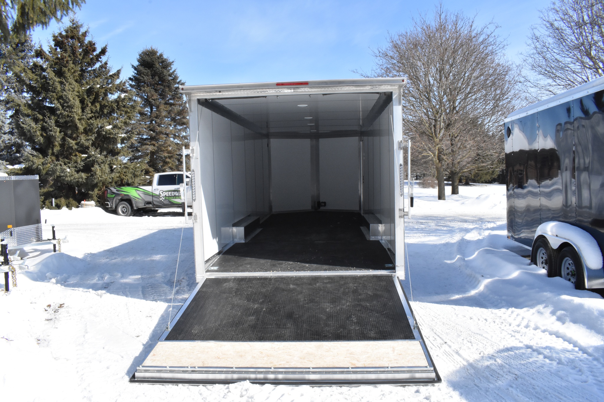2026 Other Aluminum Enclosed 8.5' x 24' Tandem Axle Car Hauler thumbnail 4