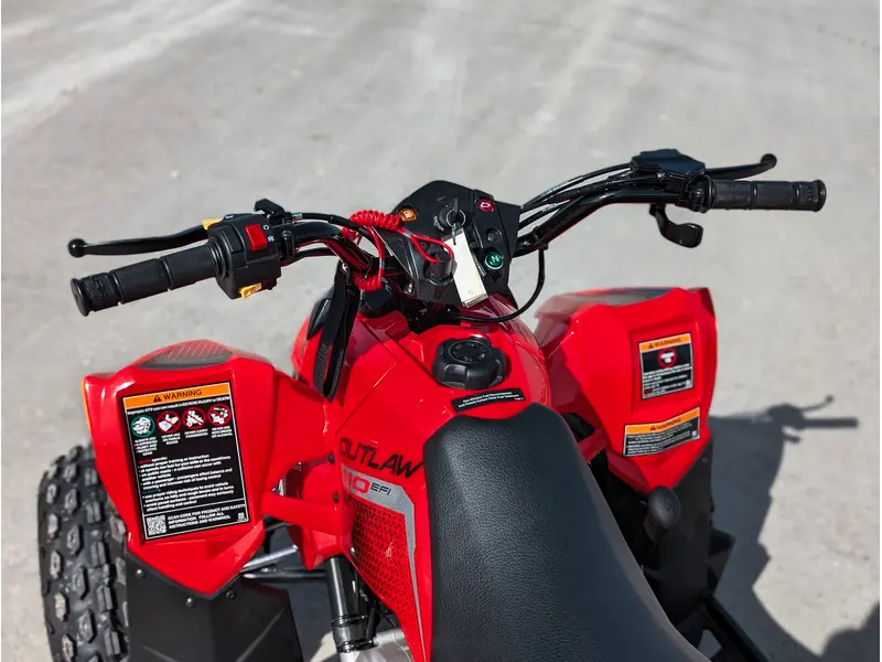 2026 Polaris Outlaw 110 // Indy Red thumbnail 13