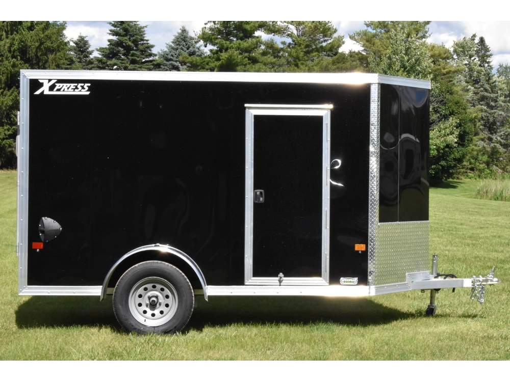 2025 Alcom Aluminum Enclosed 5' X 10' Sa alt