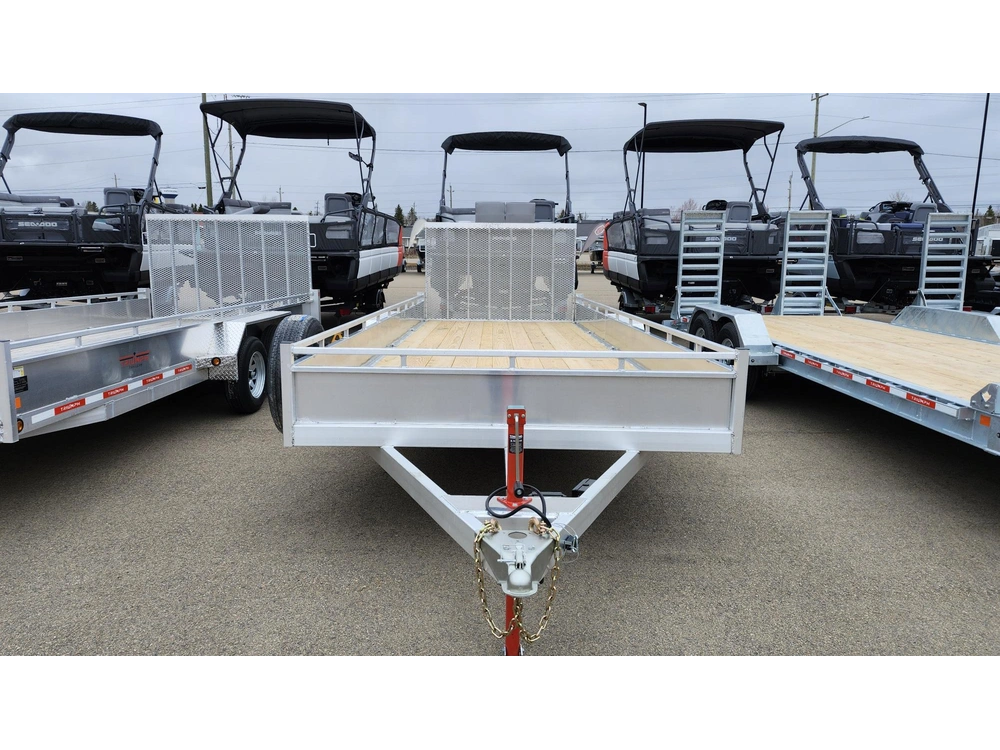 2026 Trailer-shop Au10 - Aluminum Utility - Ta80x20-35 - Incl Spare Tire alt