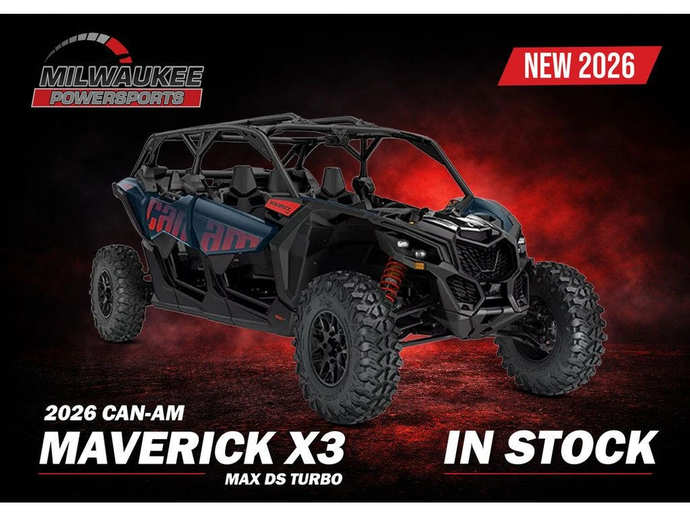 2026 Can-am Maverick X3 Max Ds Turbo Dusty Navy alt