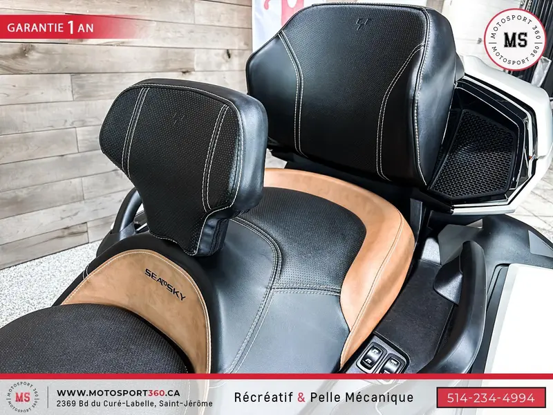 2024 Can-Am SPYDER RT LIMITED SEA TO SKY BLANC MAT ! thumbnail 13