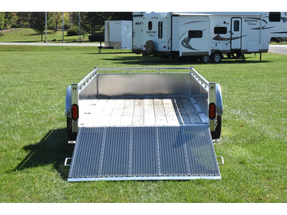 2026 Enbeck Aluminum Utility 5' X 10' Single Axle alt