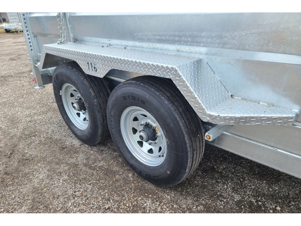 2026 One Sixteen Galvanized Dump 7' X 12' 7t alt