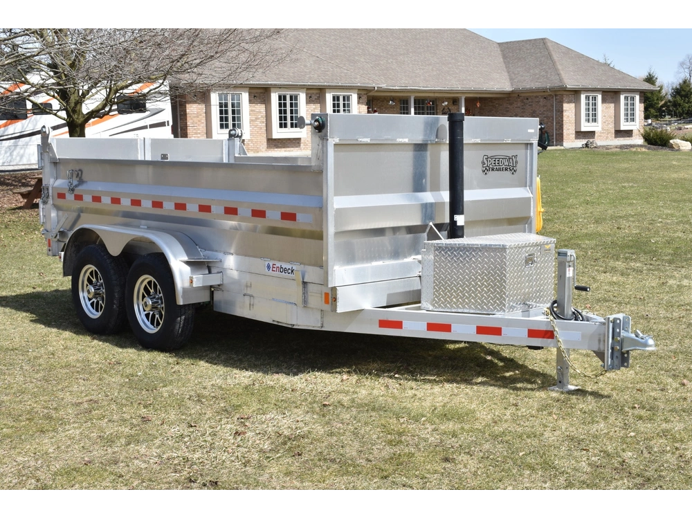 2026 Enbeck Aluminum Dump 6' X 12' Tandem Axle 5t alt