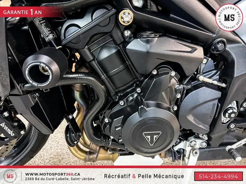 2022 Triumph STREET TRIPLE R 765 IMPECCABLE ! SUPER PRIX ! thumbnail 15