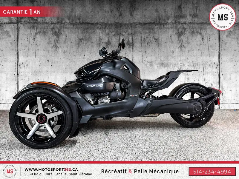 2025 Can-Am RYKER 900 SPORT COMME NEUF ! thumbnail 6