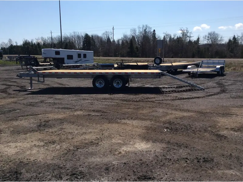2026 Canada Trailers 8.5x20 7 Ton Galvanized Deckover Equipment Trailer thumbnail 8