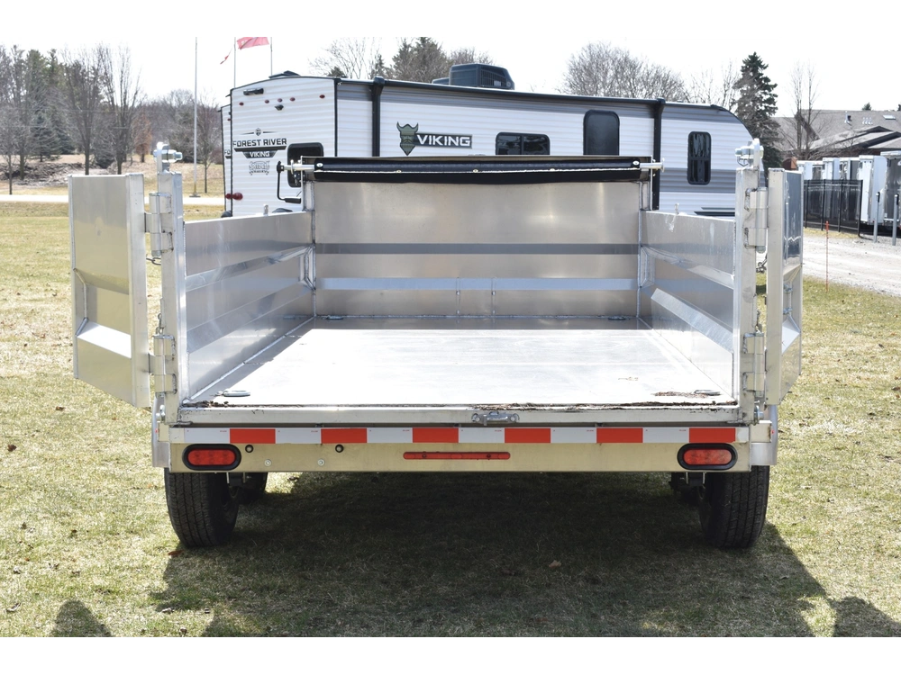 2026 Enbeck Aluminum Dump 6' X 12' Tandem Axle 5t alt